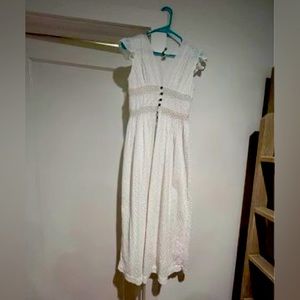 White Women’s Dress